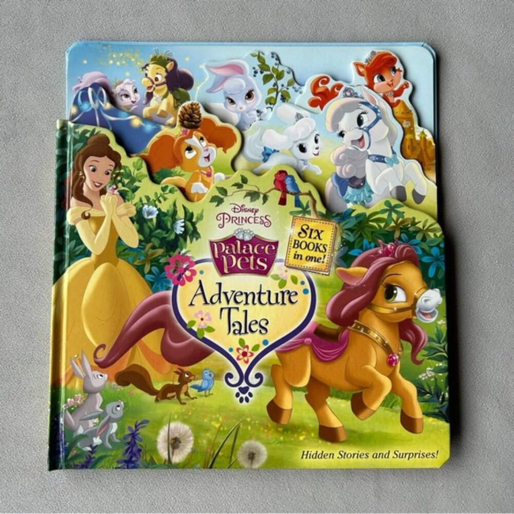 Disney Princess ~ Palace Pets ~ Adventure Tales ~ Six Books in One ~ Hardcover